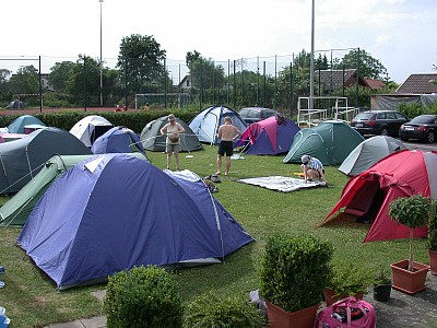 Zelten bei Heidees Cup 2007