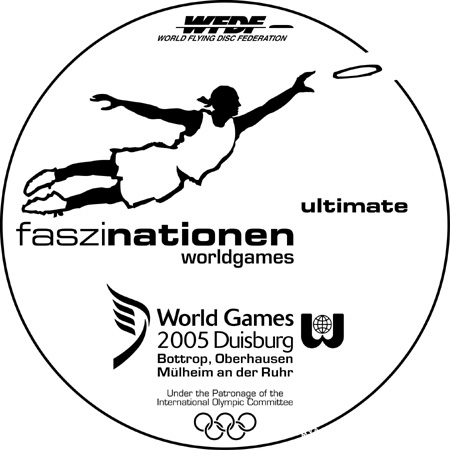 World Games 2005 Scheibenaufdruck